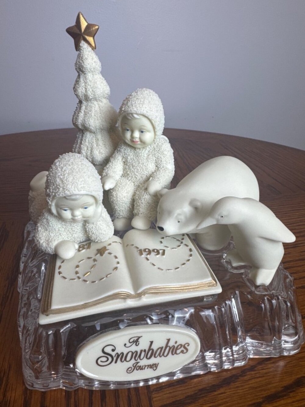 Department 56 Snowbabies Figurine Lets Go See Jack Frost 1987-1997 With Box